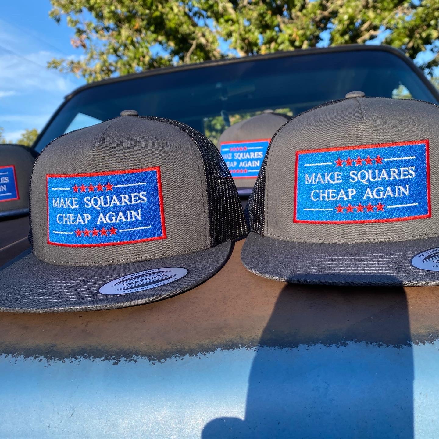 Make Squares Cheap Again Snapback